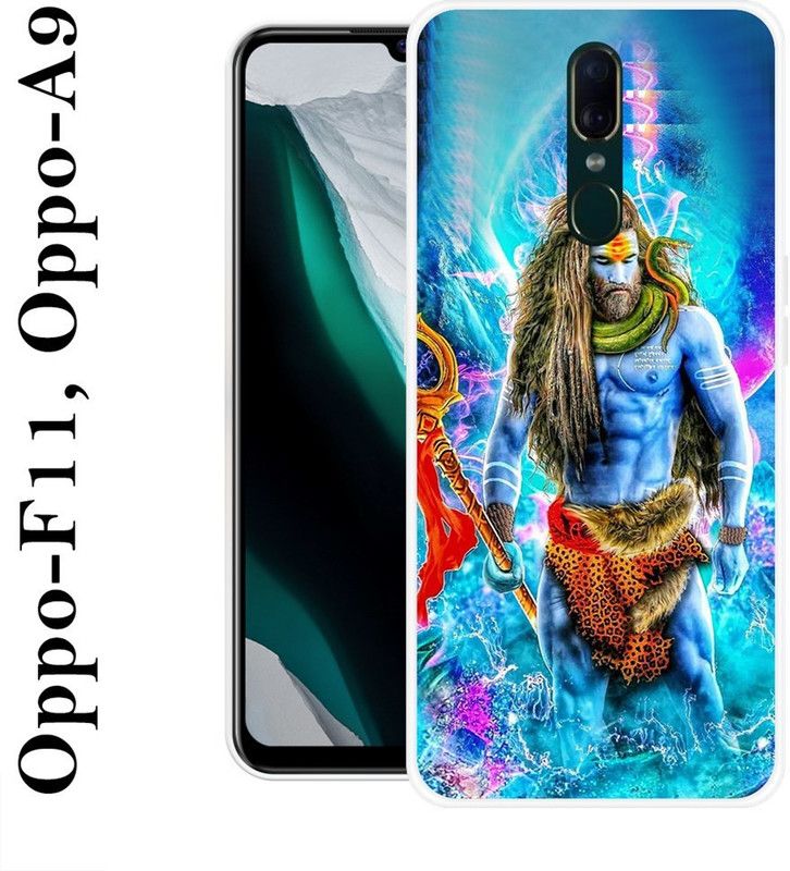 SUPER CASE Back Cover for Oppo F11  (Multicolor, Silicon)