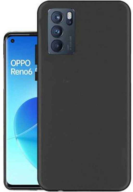 Stunny Back Cover for Oppo Reno 5 Pro  (Black, Grip Case)