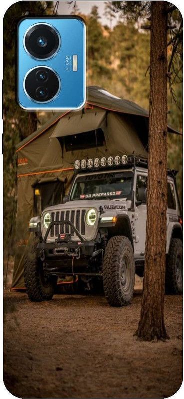 iprinto Back Cover for Vivo T1 44W,V2153, iQOO Z6 44W jeep Rubicon jeep Back Cover  (Multicolor, Hard Case, Pack of: 1)