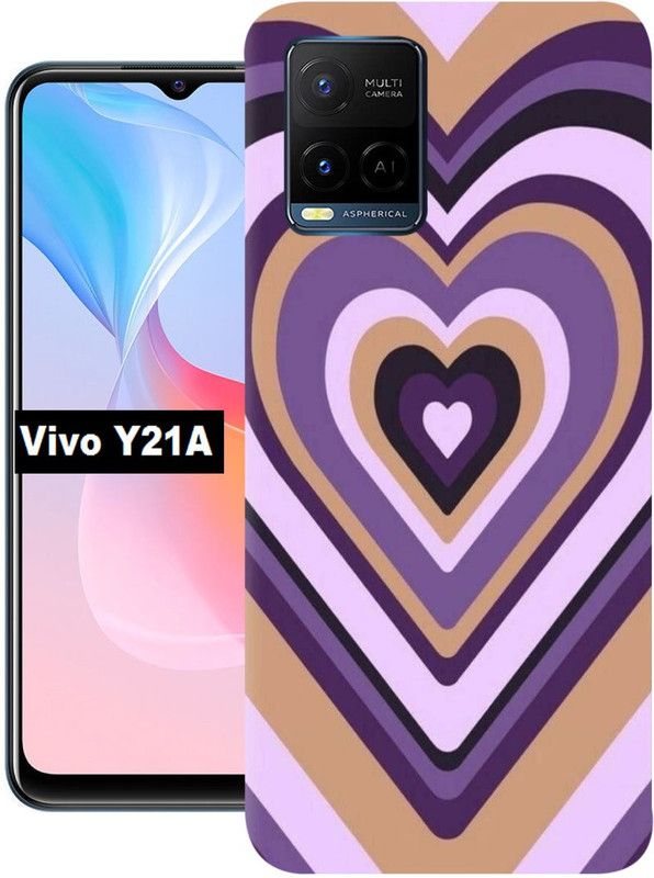 Ghumakkad Back Cover for Vivo Y21A  (Multicolor, Silicon, Pack of: 1)