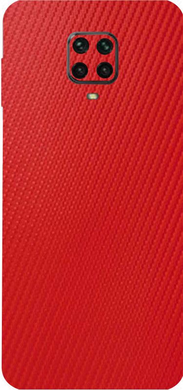 BUGGU POCO M2 Pro Mobile Skin  (Ultra Super Red Carbon Fiber Skin With High Matte Finish.)