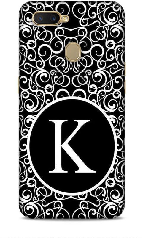 Covermania Back Cover for Oppo A5s, Oppo A7, Oppo A12, Oppo A11K  (Black, White)