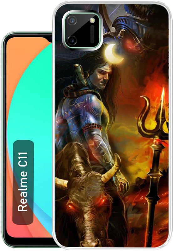 Flipkart SmartBuy Back Cover for Realme C11  (Multicolor, Dual Protection, Silicon, Pack of: 1)