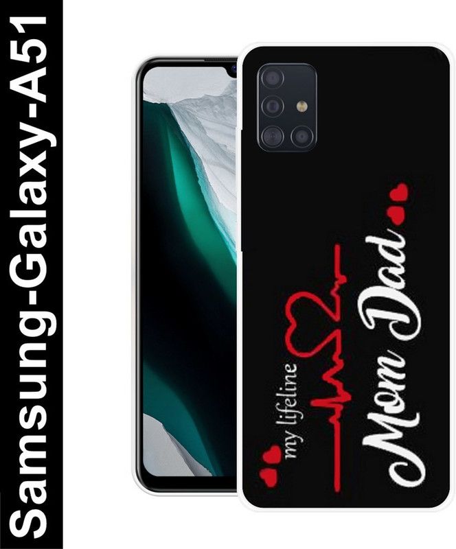 BAILAN Back Cover for Samsung Galaxy A51  (Multicolor, Grip Case, Silicon, Pack of: 1)
