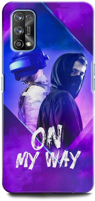 ORBIQE Back Cover for Realme 7 Pro RMX2170 ALAN WALKER, ON MY WAY, PUBG, GAME, MUSIC  (Multicolor, Hard Case, Pack of: 1)