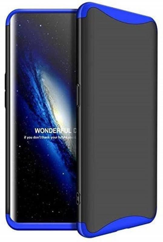 MOBIRUSH Front & Back Case for Oppo Find X  (Blue, Dual Protection, Pack of: 1)