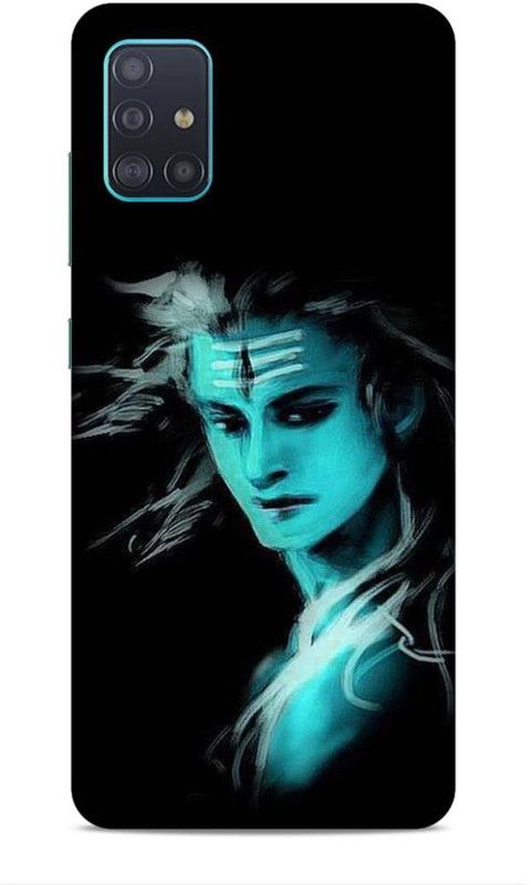 Keviv Back Cover for Samsung Galaxy A51  (Black, Blue, 3D Case, Pack of: 1)
