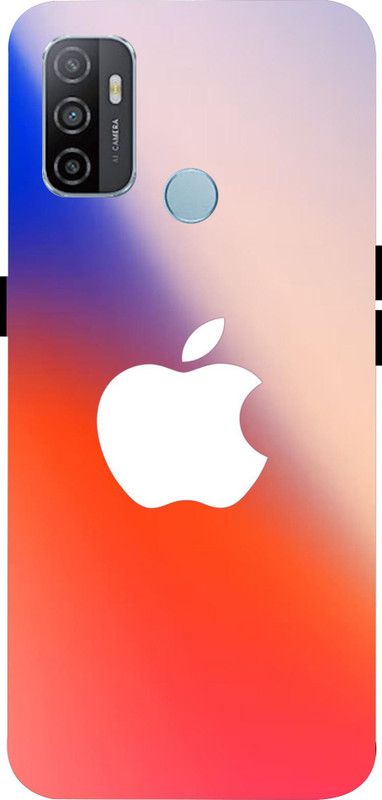 LIKELOOK Back Cover for Oppo A53 2020, Oppo A33 2020, ( Apl )  (Multicolor, Shock Proof, Pack of: 1)