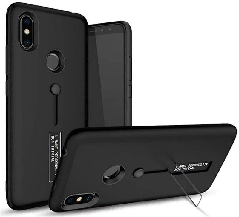 Decibel Front & Back Case for Mi Redmi Note 6 Pro  (Black, Shock Proof)