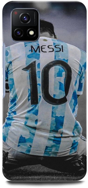 play fast Back Cover for Vivo Y72 5G, V2060 LIONEL, MESSI, ARGENTINA, CUP, 10, MESSI  (Blue, Hard Case, Pack of: 1)