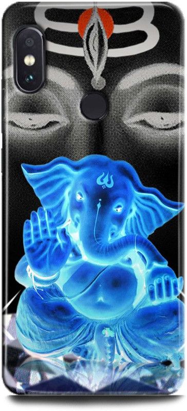FIKORA Back Cover for Redmi Note 6 Pro/MZB6882IN/MZB6883IN GANESH GANPATI PRINTED  (Multicolor, Hard Case, Pack of: 1)