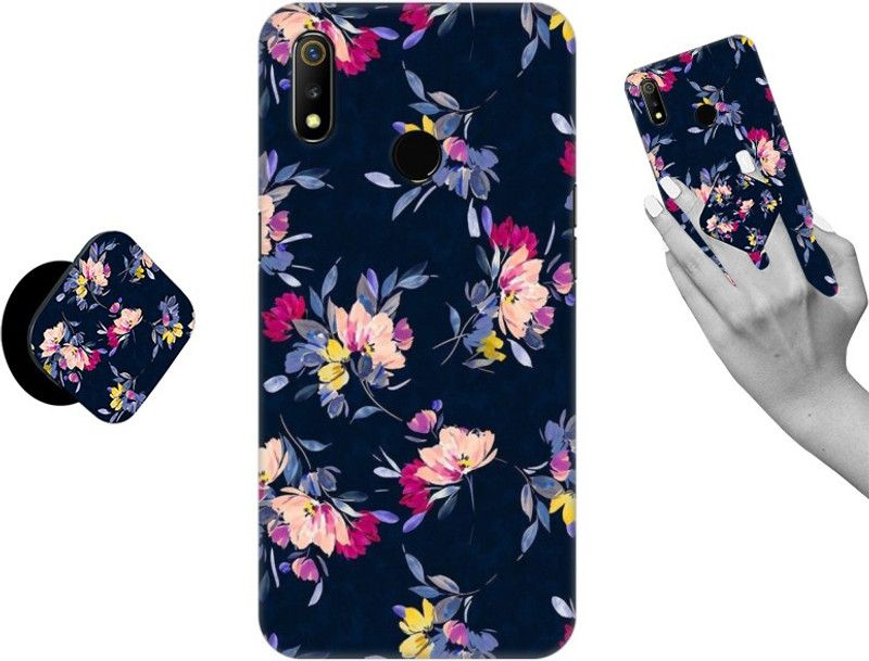 iCopertina Back Cover for Realme 3i  (Multicolor, Cases with Holder)