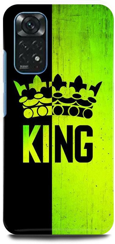 play fast Back Cover for POCO M4 Pro KING, RAJA, PRINCE  (Green, Hard Case, Pack of: 1)