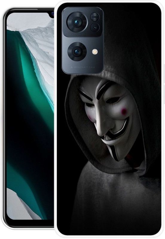 RJ14 (Online) Back Cover for OPPO Reno7 Pro 5G  (Grey, Grip Case, Silicon)