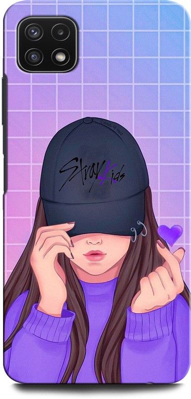 GRAFIQE Back Cover for SAMSUNG Galaxy A22 5G GIRL, WOMEN ARTWORK, ANIME, PRETTY, BEUTY, SXRAY KIDS, CUTE  (Multicolor, Shock Proof, Pack of: 1)