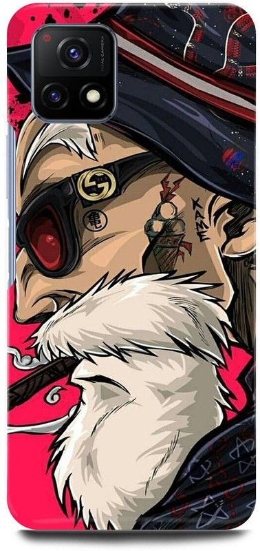 play fast Back Cover for Vivo Y72 5G, V2060 MASTER, ROOSHI, DRAGON, BALL, Z  (Brown, Hard Case, Pack of: 1)