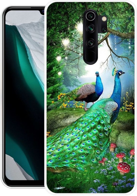 PAEDICON Back Cover for Redmi Note 8 Pro  (Multicolor, Grip Case, Silicon)