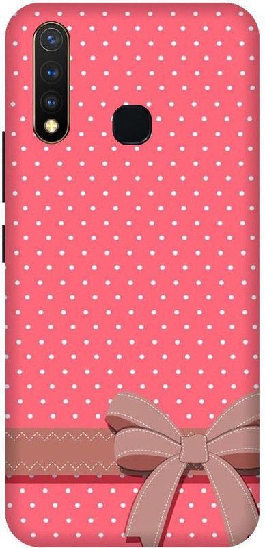 SSMORYA Back Cover for Vivo U20 (Pink gift) Printed Back Cover  (Multicolor, Waterproof)