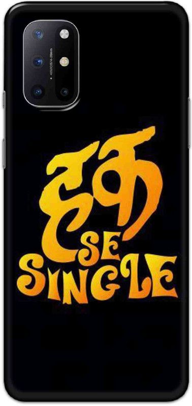 Alve Back Cover for OnePlus 8T  (Black, Pack of: 1)