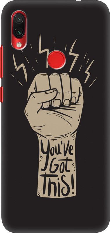 Instyle Back Cover for Mi Redmi Y3  (Multicolor, Hard Case, Pack of: 1)