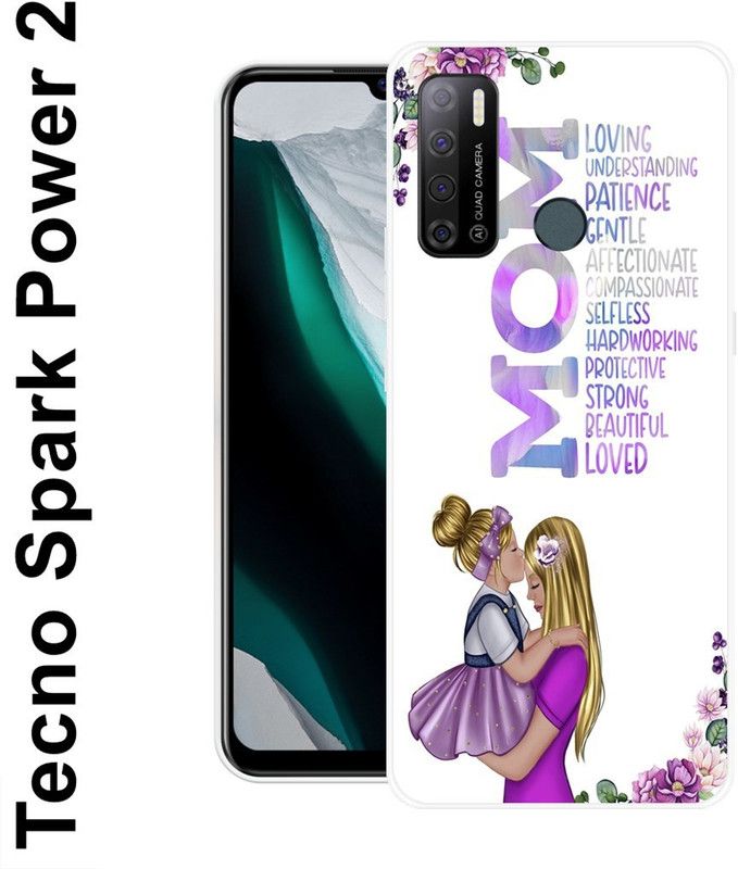 JATLAND Back Cover for Tecno Spark Power 2  (Multicolor, Silicon)
