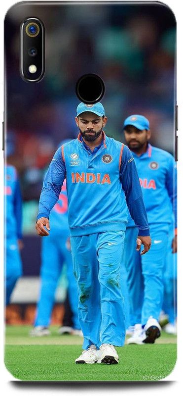 MP ARIES MOBILE COVER Back Cover for realme 3i, RMX1827, Virat Kohli Cricket Indian Royal Challengers Banglore Player Sports  (Multicolor, Hard Case, Pack of: 1)