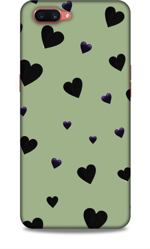 Printabulous Back Cover for Oppo A3s  (Green, Black, Waterproof)