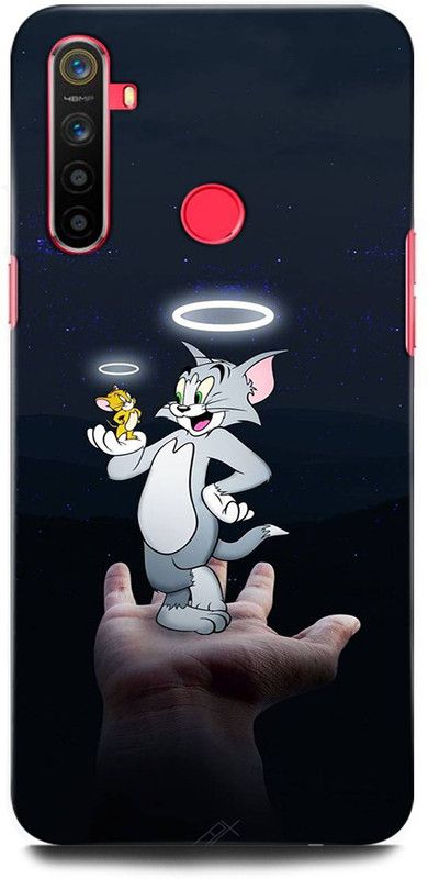 ORBIQE Back Cover for Realme 5i RMX2030 TOM AND JERRY, CARTOON NETWORK, CARTOON, JERRY, CUTE  (Multicolor, Hard Case, Pack of: 1)