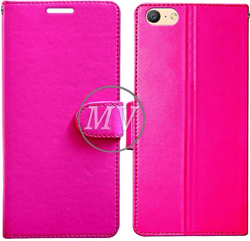 MV Back Cover for Oppo A57  (Pink, Cases with Holder, Pack of: 1)
