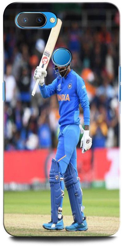 ORBIQE Back Cover for Realme 2 RMX1805 KL RAHUL, INDIA, CRICKET, PLAYER, SPORTS, CAPTAIN  (Multicolor, Hard Case, Pack of: 1)