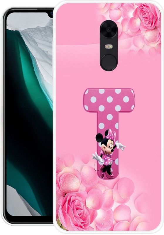 BLUEBUG Back Cover for Mi Redmi Note 5  (Pink, Grip Case, Silicon, Pack of: 1)
