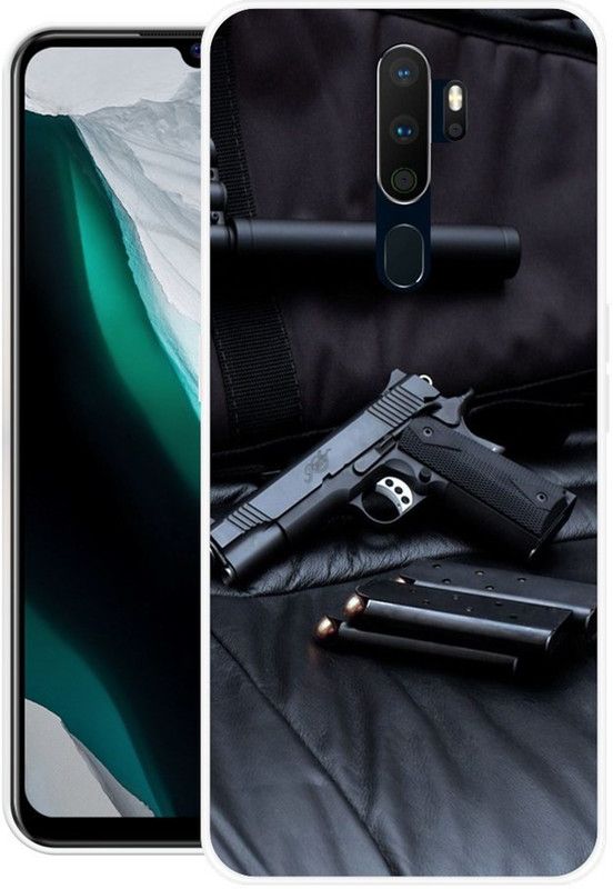 JAYFOX Back Cover for Oppo A9 2020  (Multicolor, Silicon)