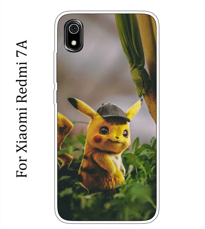 SillyStore Back Cover for Xiaomi Redmi 7A  (Multicolor, Grip Case, Silicon)