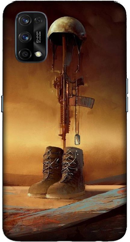 CROKIAN Back Cover for Realme 7 Pro Soldiers Weapon Back Cover  (Multicolor, Hard Case, Pack of: 1)