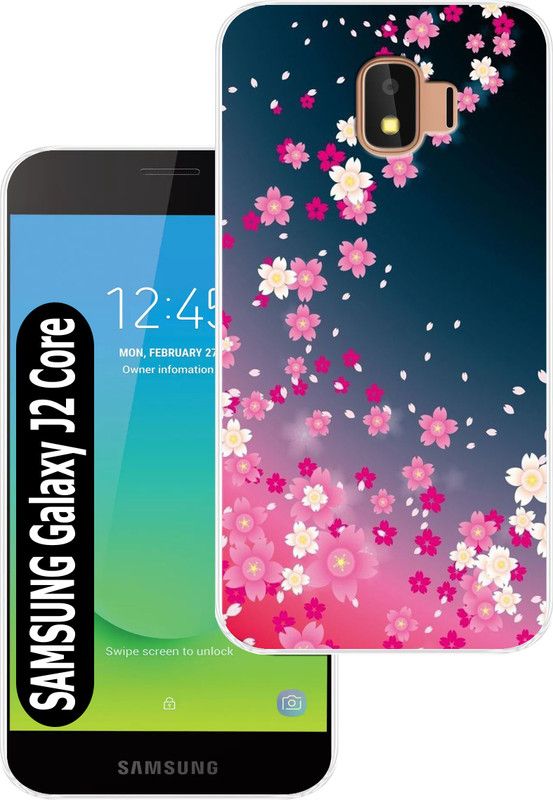 Goldista Back Cover for Samsung Galaxy J2 Core  (Multicolor, Flexible, Silicon, Pack of: 1)