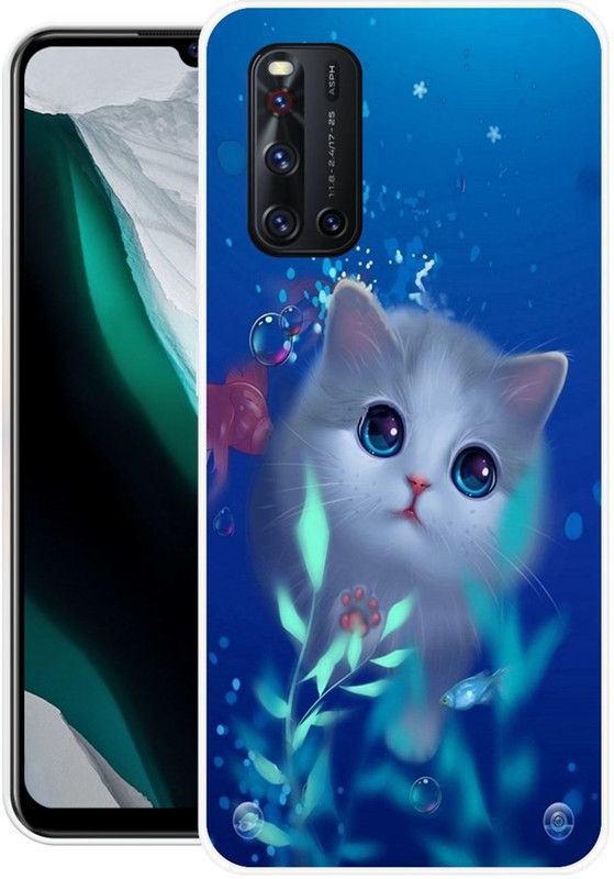 ROSSY Back Cover for Vivo V19  (Multicolor, Grip Case, Silicon, Pack of: 1)