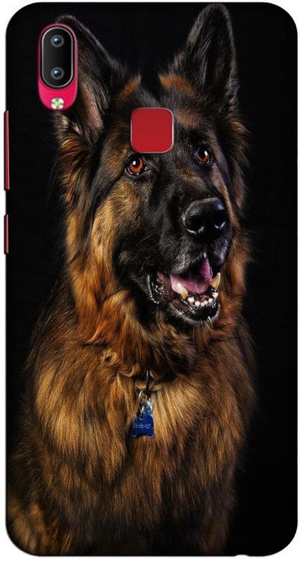 CROKIAN Back Cover for Vivo Y95 Jermen dog Back Cover  (Multicolor, Hard Case, Pack of: 1)