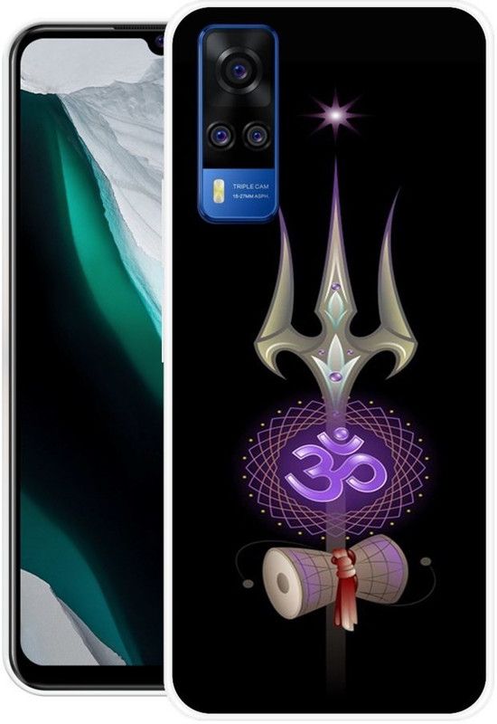 WOELLO Back Cover for Vivo Y31 2021  (Multicolor, Grip Case, Silicon, Pack of: 1)