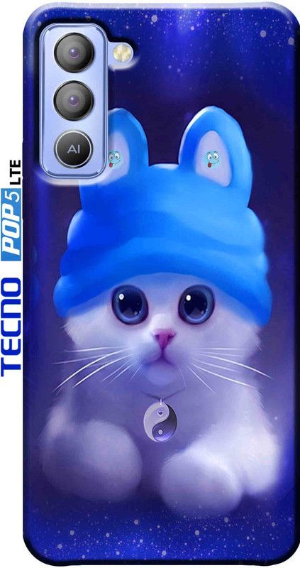 stroxy Back Cover for Tecno pop 5 LTE 2832  (Multicolor, Anti-radiation, Silicon, Pack of: 1)