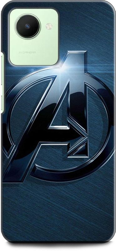 WallCraft Back Cover for Realme Narzo 50i Prime, RMX3506 AVENGER, AVENGER LOGO, MARVEL  (Multicolor, Dual Protection, Pack of: 1)