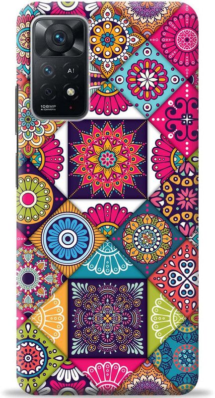 Crafter Back Cover for Mi Redmi Note 11 Pro  (Multicolor, Shock Proof, Pack of: 1)
