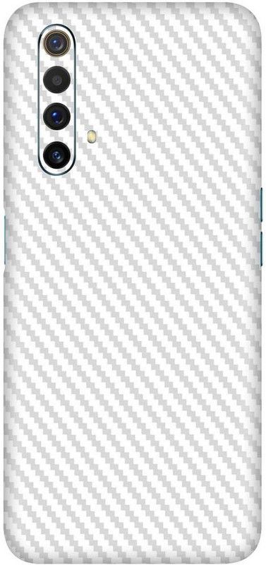 Enlinea Carbon Fiber Oppo Realme X3 Mobile Skin  (Mobile Back Skin (Pack of 2))
