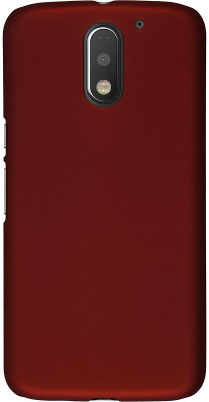 Case Designer Back Cover for Moto E3 Power Power(3rd Gen) Case Matte Rubberised Finish Hard Back Cover  (Red, Dual Protection, Pack of: 1)