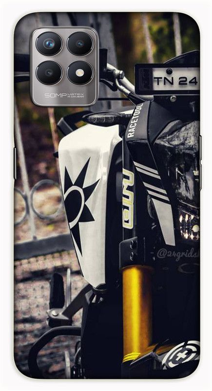 iprinto Back Cover for Realme 8i, RMX3151 KTM Bike Back Cover  (Multicolor, Hard Case, Pack of: 1)