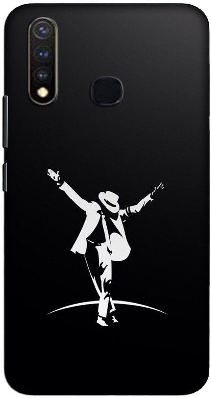 CROKIAN Back Cover for Vivo Y19 Michael Jackson Back Cover  (Multicolor, Hard Case, Pack of: 1)
