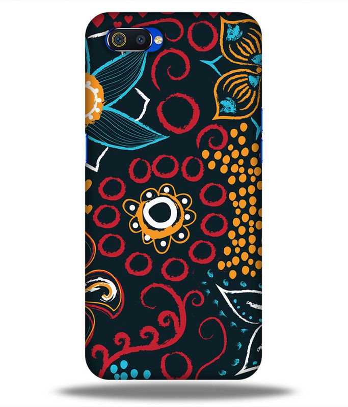 LETAPS Back Cover for Realme C2 / Oppo A1k  (Multicolor, Hard Case)