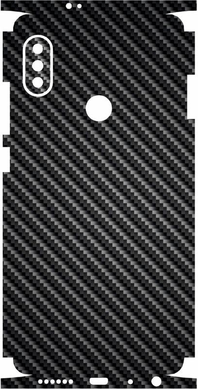 Gyc Mi Redmi Note 5 Pro Mobile Skin  (Black Carbon Fibre)