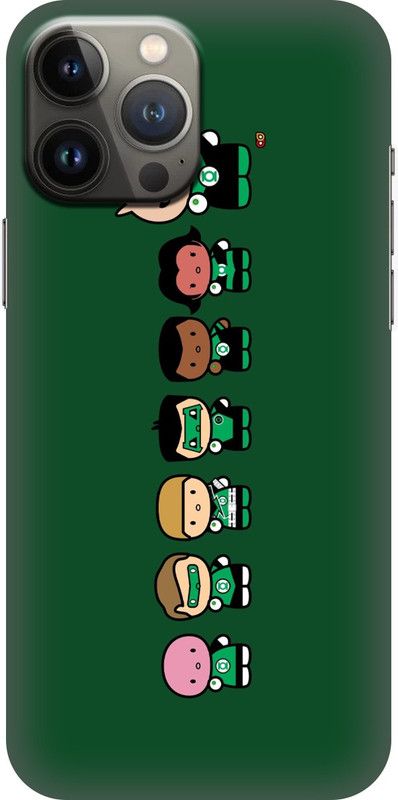 Lilliput Back Cover for APPLE iPhone 13 Pro Max  (Green, Pack of: 1)