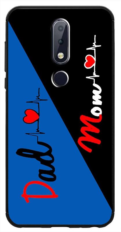 CaseRepublic Back Cover for Nokia 6.1 Plus  (Multicolor, Grip Case, Pack of: 1)