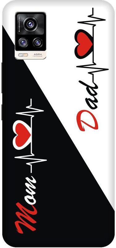 UMPRINT Back Cover for Vivo V20/V2025 Mod Dad Love Motivational Quotes Printed Back Cover  (Multicolor, Hard Case, Pack of: 1)
